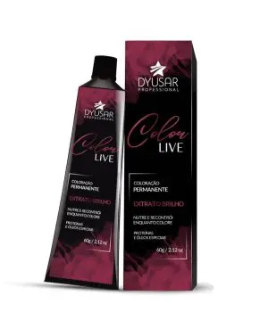 Coloração Dyusar Color Live Natural 5-1 Castanho Claro Acinzentado