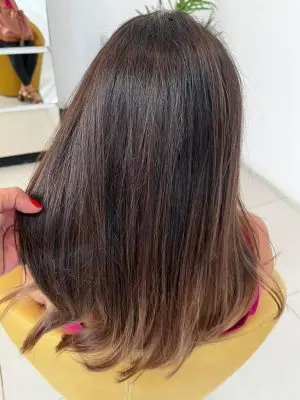 Coloração Dyusar Color Live Natural 5-1 Castanho Claro Acinzentado cabelos lisos e finos