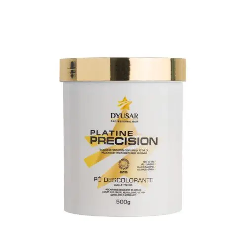 Pó Descolorante Branco Platine Precision 10 Tons Dyusar Cosméticos 500g