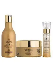 Kit Hidratação Line Golden 300ml Com Oleo Reparador DYUSAR