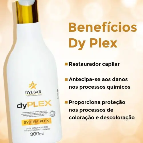 Protetor de Descoloração Dy Plex Dyusar Cosméticos 300ml modelo